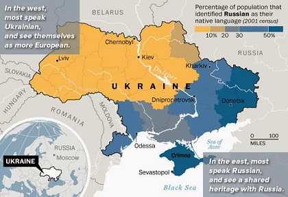 Ukraine map a